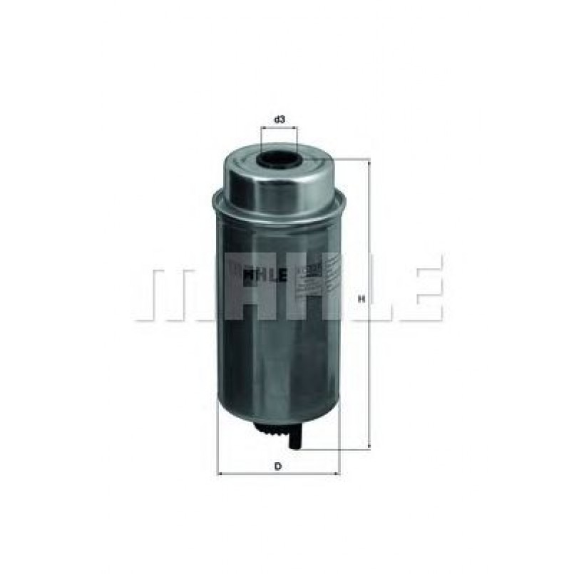 KC227 Фільтр палива (MAHLE)