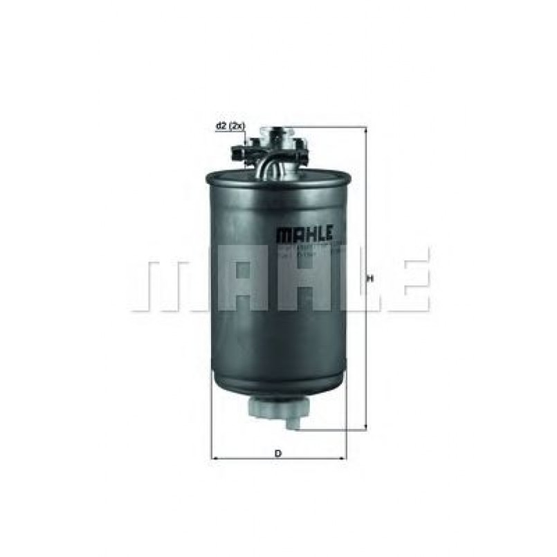 KL180 Фільтр палива (MAHLE)