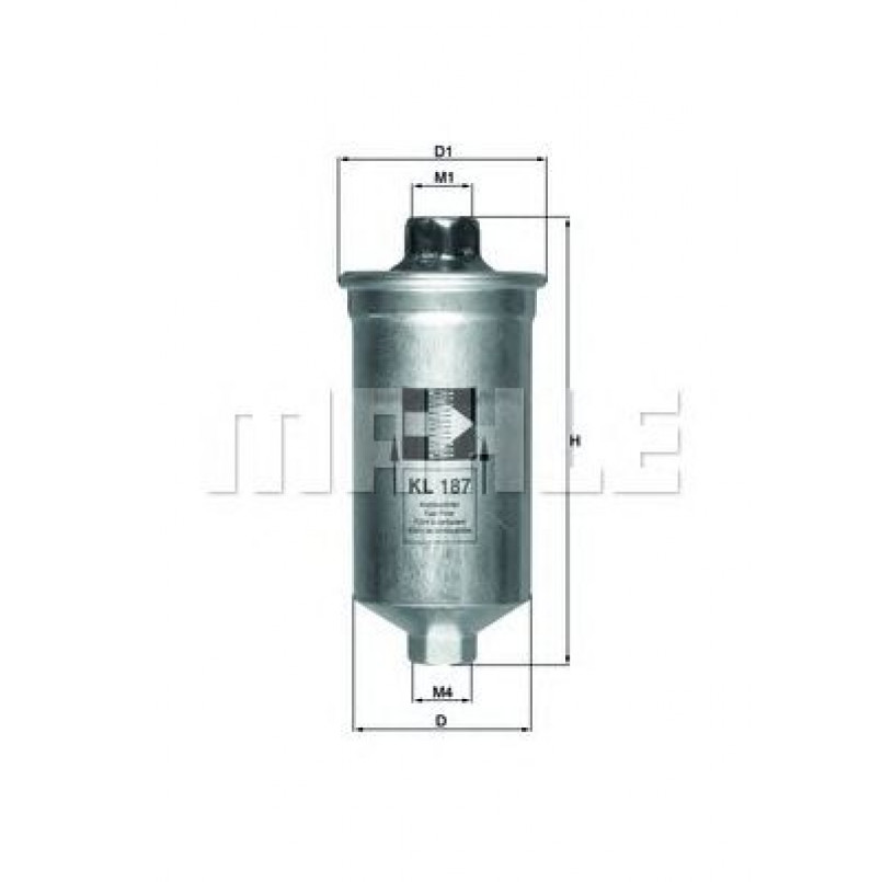 KL187 Фільтр палива (MAHLE)