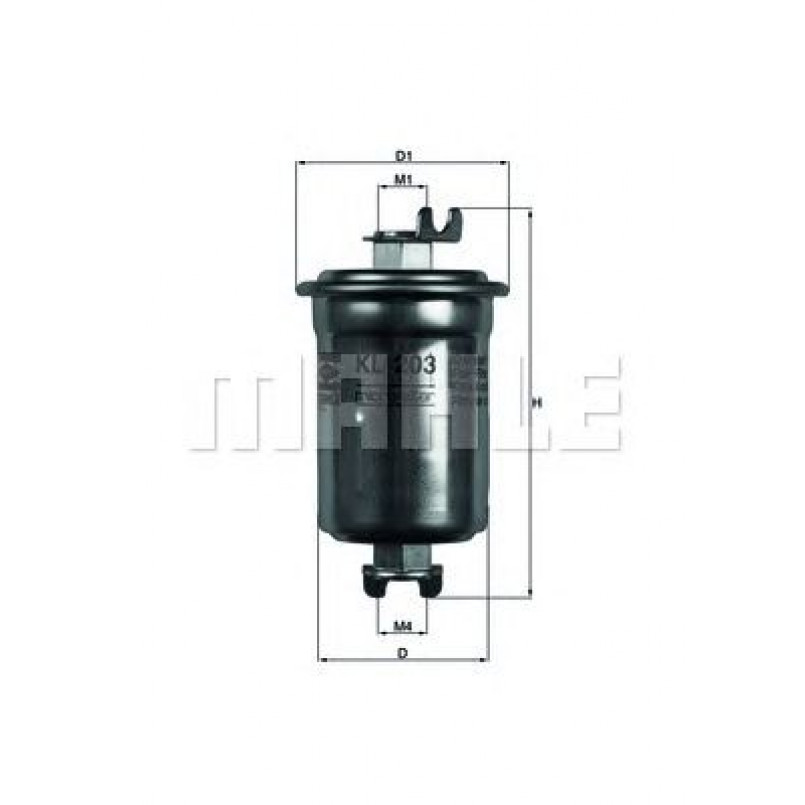 KL203 Фільтр палива (MAHLE)
