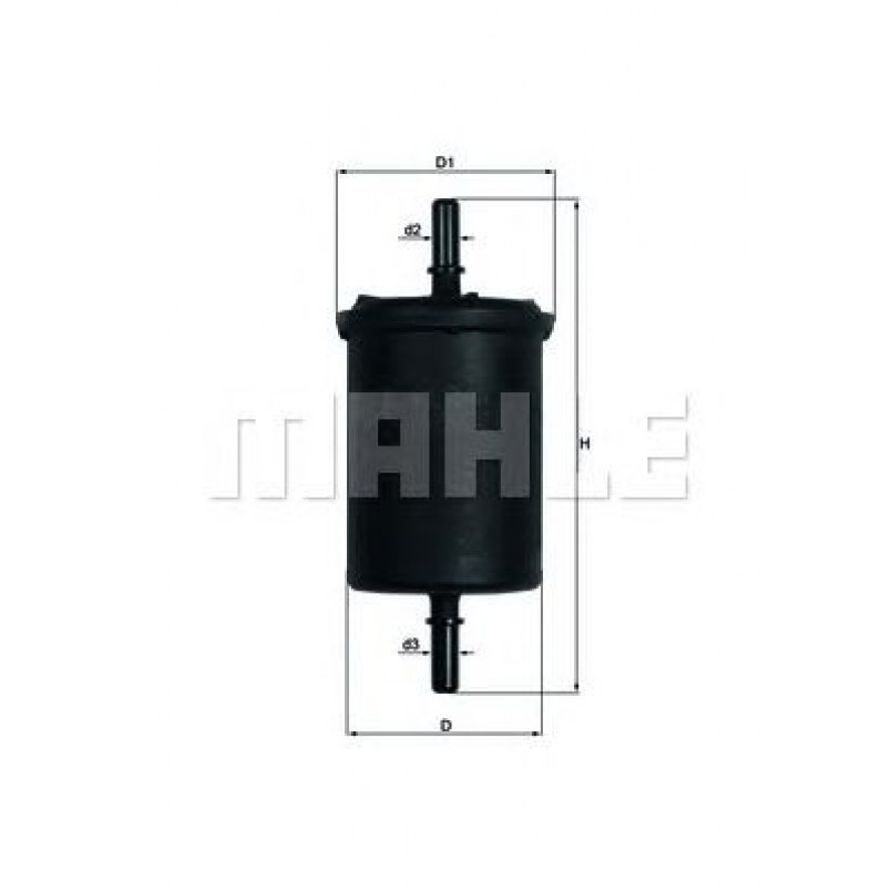 KL248 Фільтр палива (MAHLE)