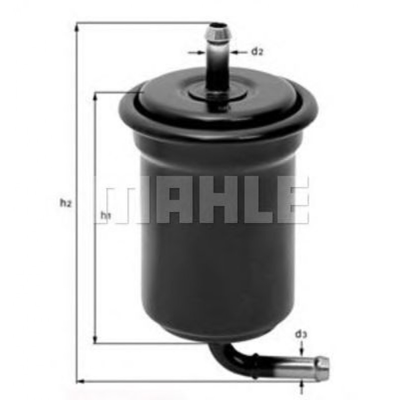 KL302 Фільтр палива (MAHLE)