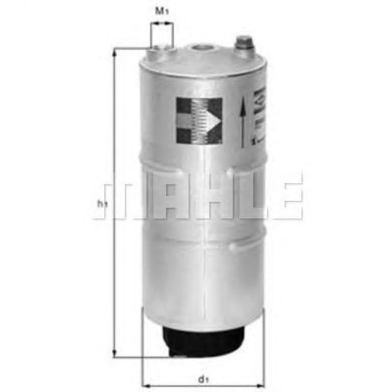 KL39 Фільтр палива (MAHLE)