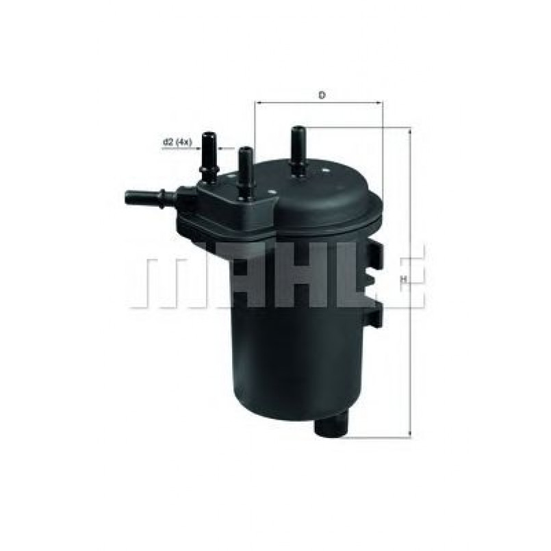KL432 Фільтр палива (MAHLE)