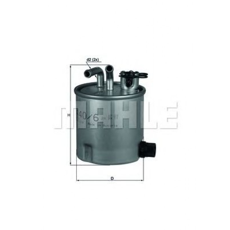 KL440/6 Фільтр палива (MAHLE)