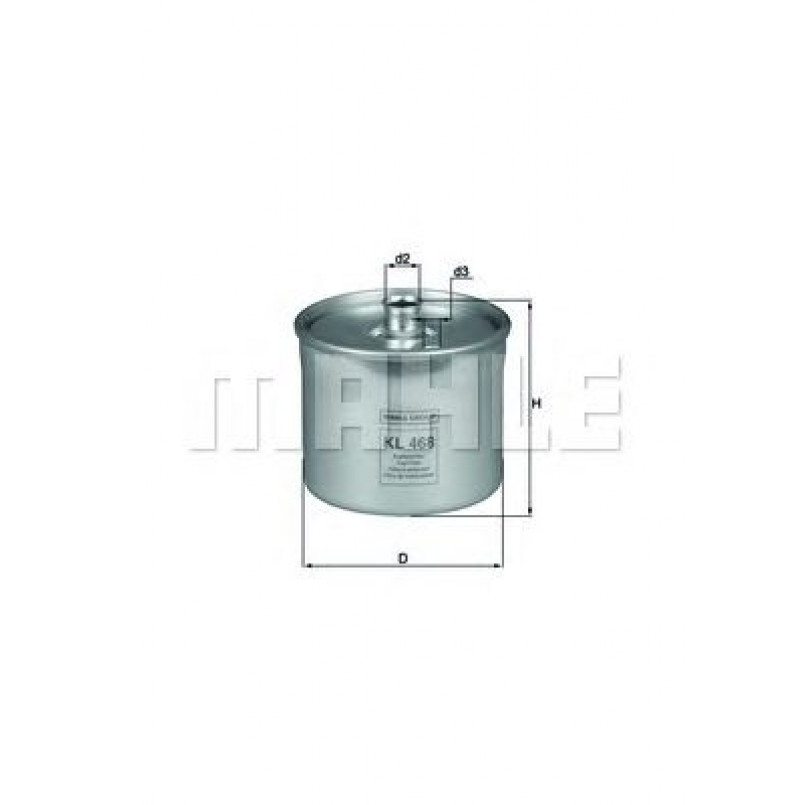 KL468 Фільтр палива (MAHLE)