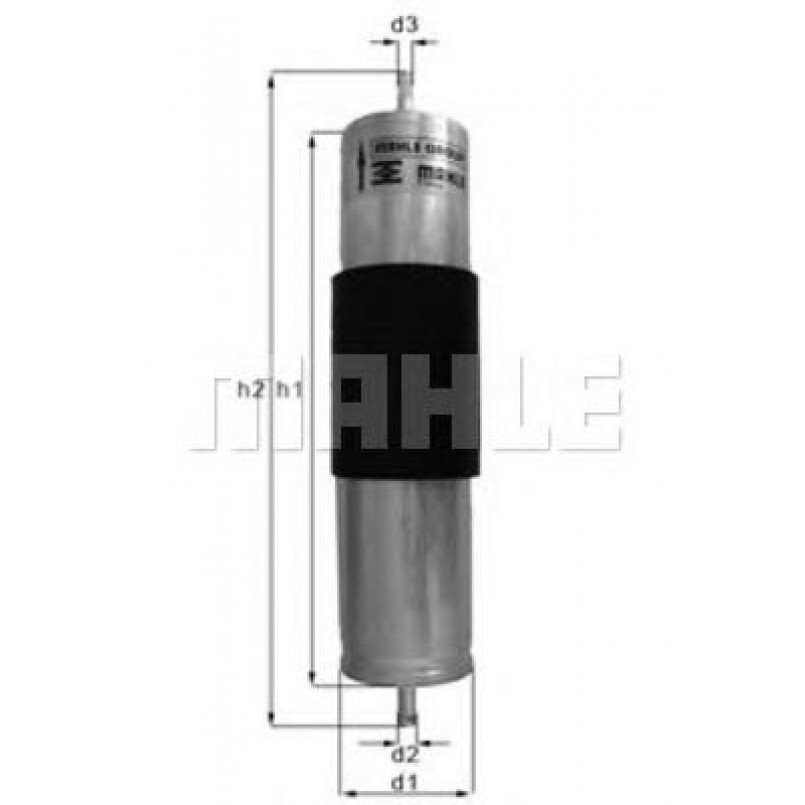 KL473 Фільтр палива (MAHLE)