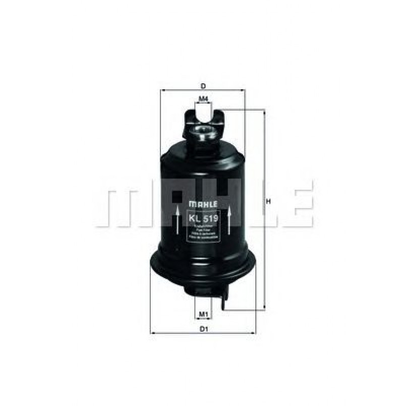 KL519 Фільтр палива (MAHLE)