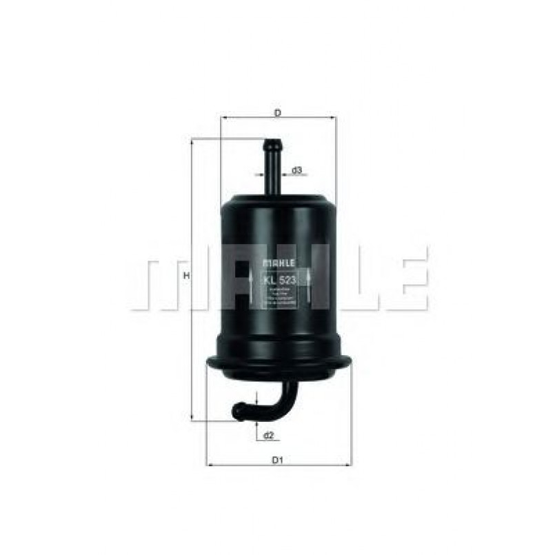 KL523 Фільтр палива (MAHLE)