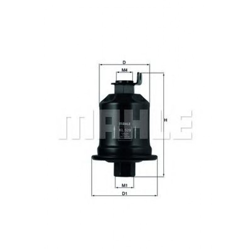 KL529 Фільтр палива (MAHLE)