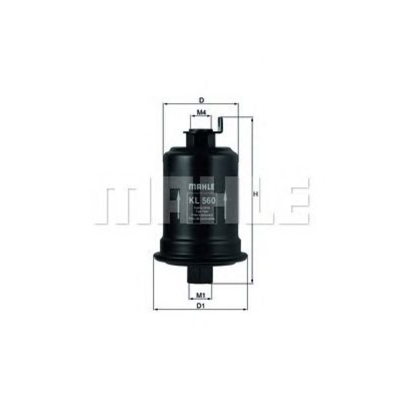 KL560 Фільтр палива (MAHLE)