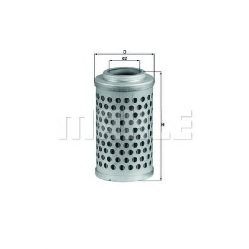 KX120D Фільтр палива (MAHLE)
