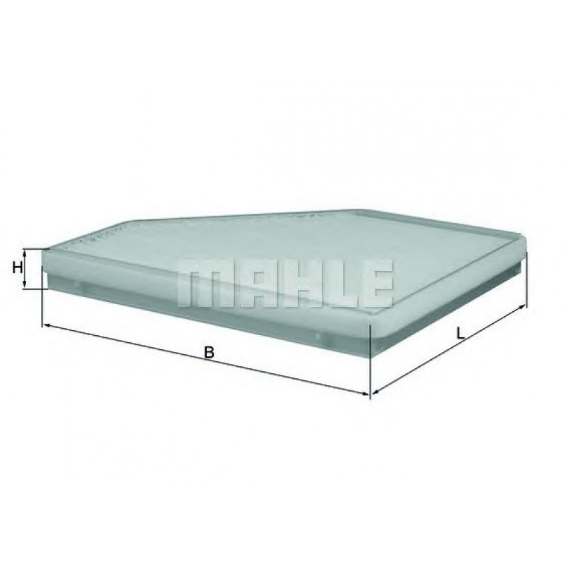 LA10 Фільтр салону (MAHLE)