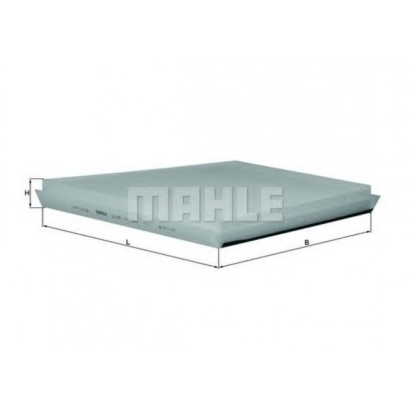 LA156 Фільтр салону (MAHLE)