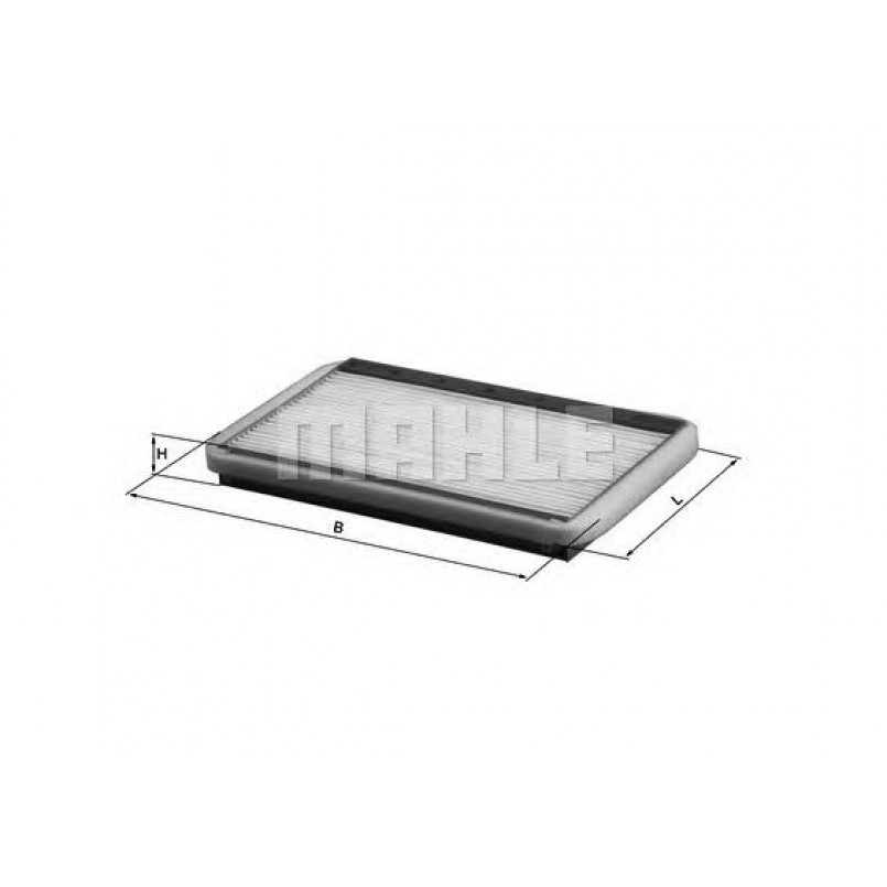 LA16 Фільтр салону (MAHLE)