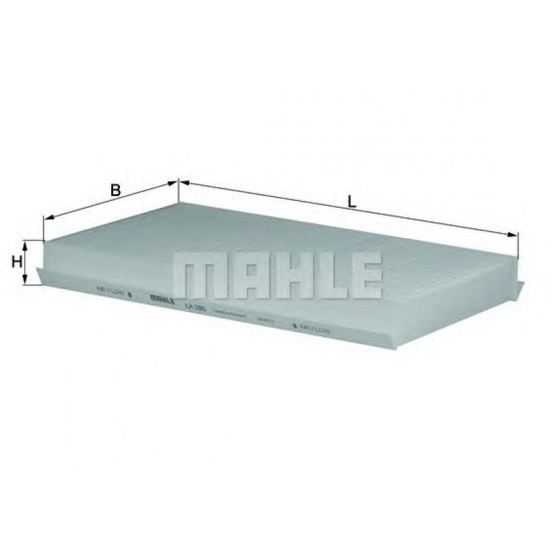 LA280 Фільтр салону (MAHLE)