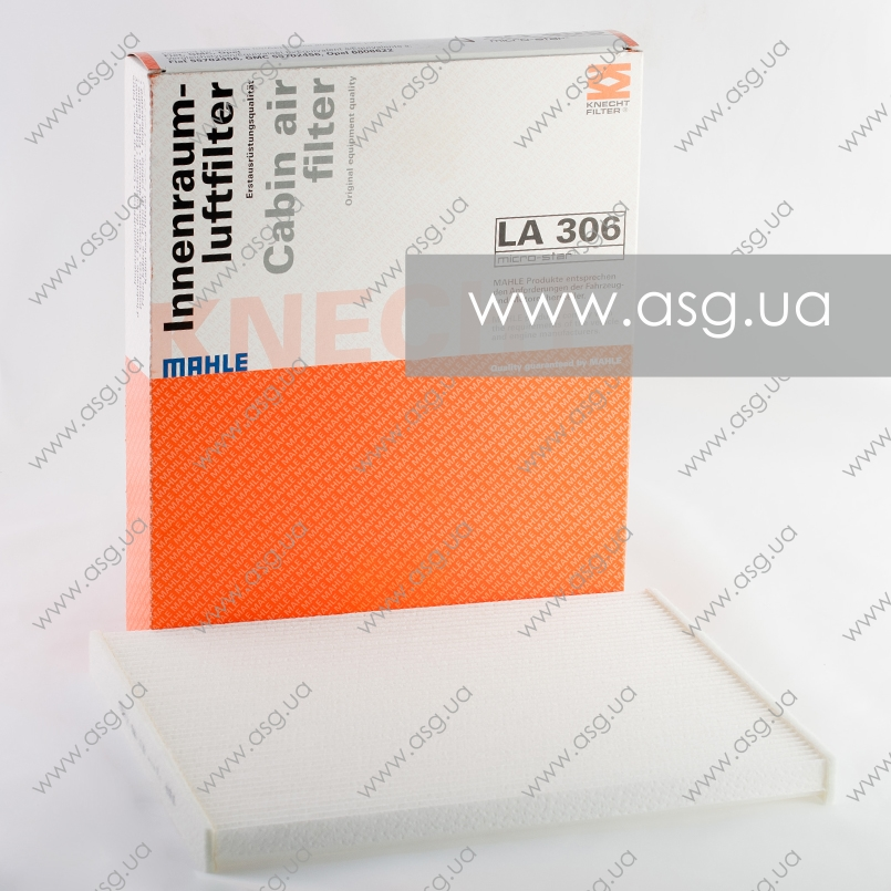 LA306 Фільтр салону (MAHLE)