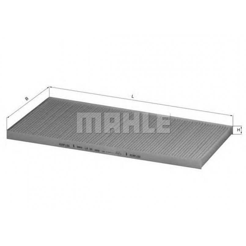 LA34 Фільтр салону (MAHLE)
