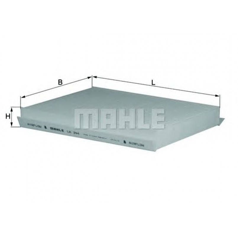 LA344 Фільтр салону (MAHLE)