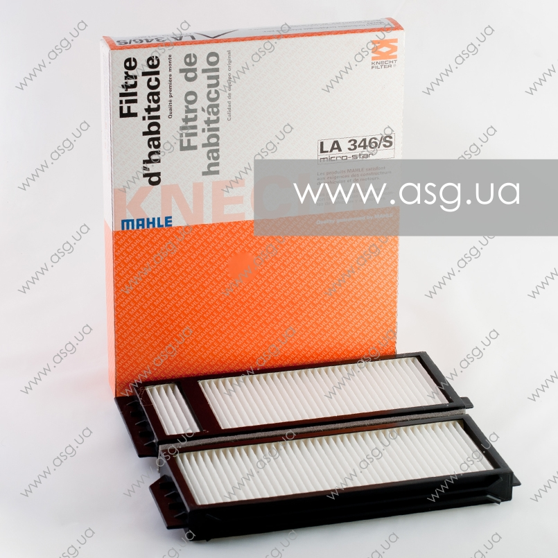 LA346/S Фільтр салону (MAHLE)