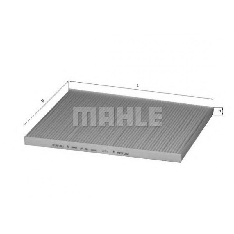 LA36 Фільтр салону (MAHLE)