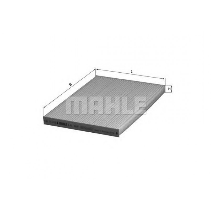 LA396 Фільтр салону (MAHLE)