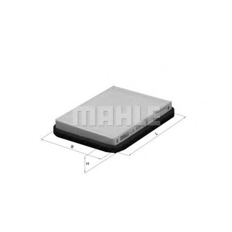 LA400 Фільтр салону (MAHLE)