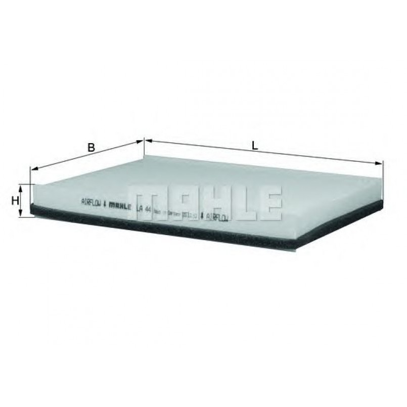 LA44 Фільтр салону (MAHLE)
