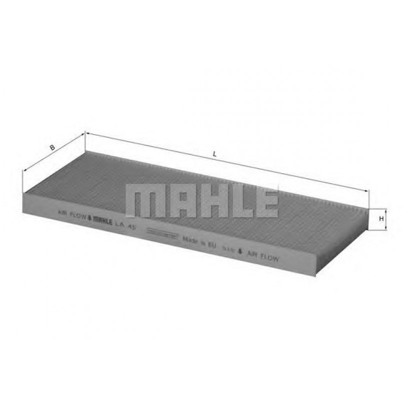 LA45 Фільтр салону (MAHLE)