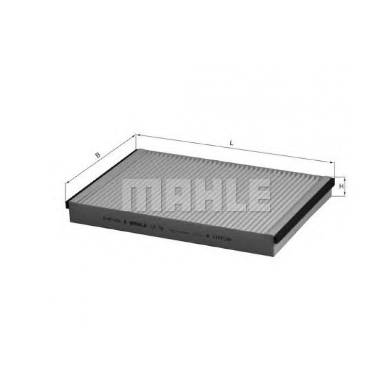 LA75 Фільтр салону (MAHLE)