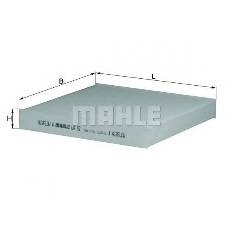 LA82 Фільтр салону (MAHLE)