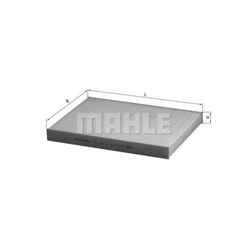 LA93 Фільтр салону (MAHLE)