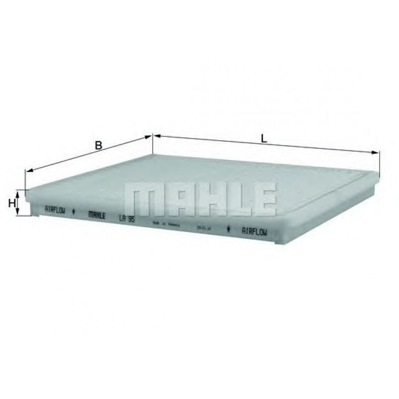 LA95 Фільтр салону (MAHLE)