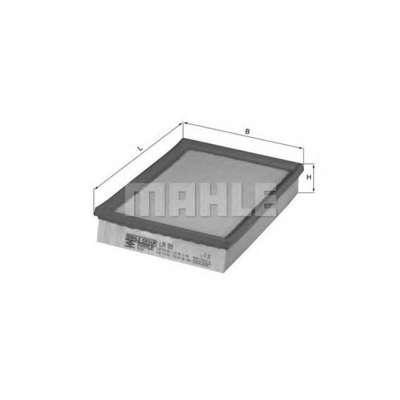LA99 Фільтр салону (MAHLE)