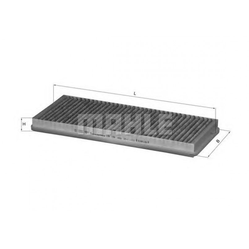 LAK196 Фільтр салону (MAHLE)