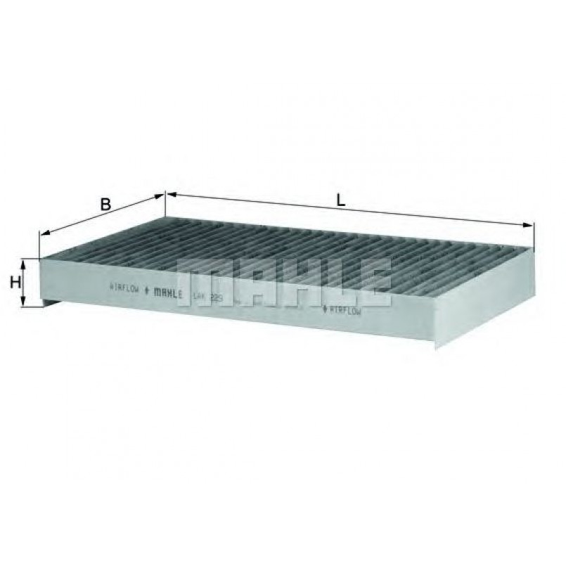 LAK229 Фільтр салону (MAHLE)