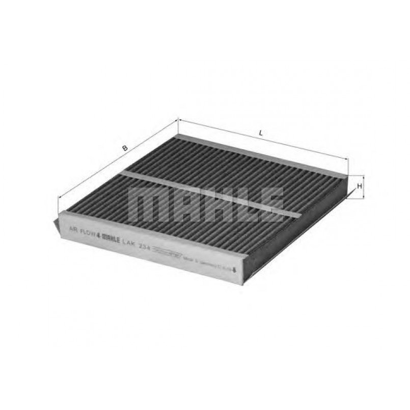 LAK234 Фільтр салону (MAHLE)