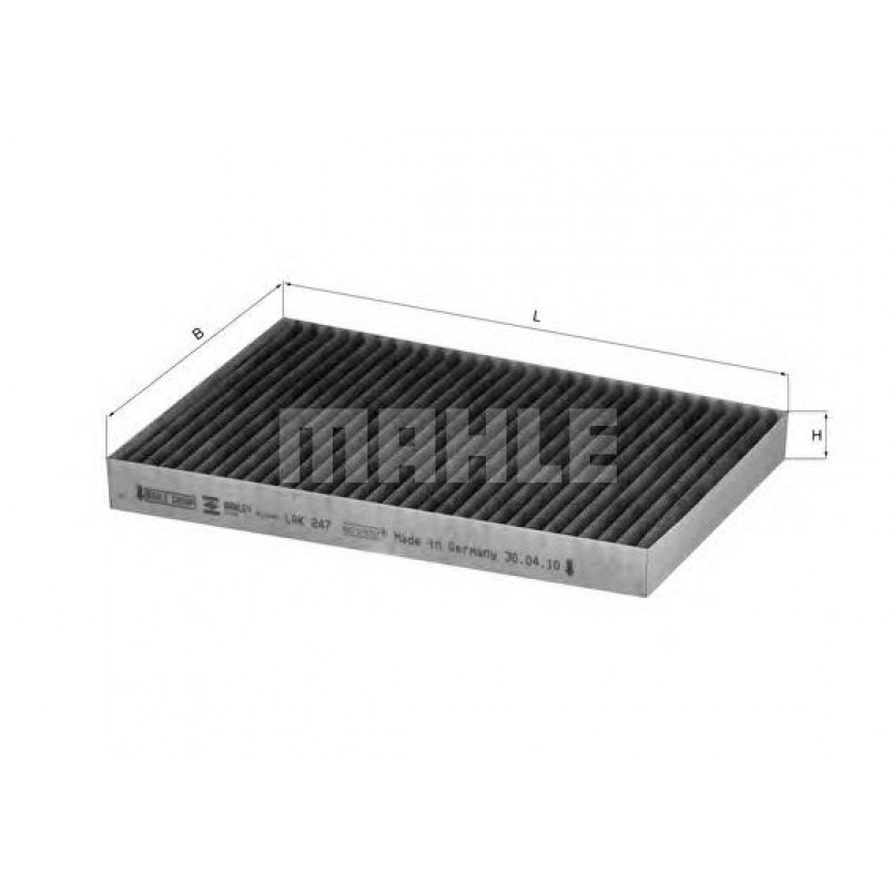 LAK247 Фільтр салону (MAHLE)