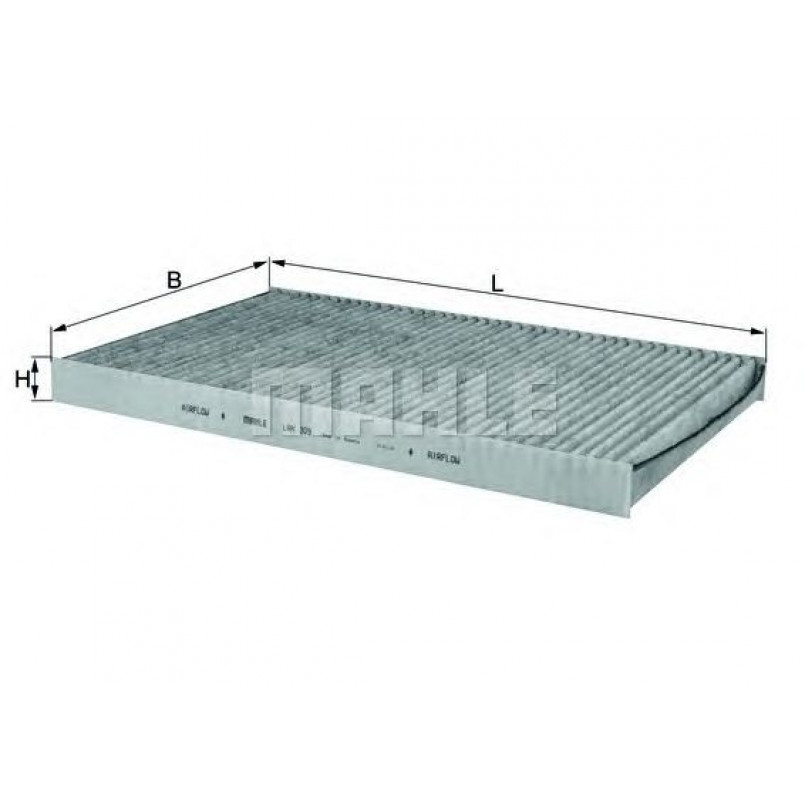 LAK309 Фільтр салону (MAHLE)