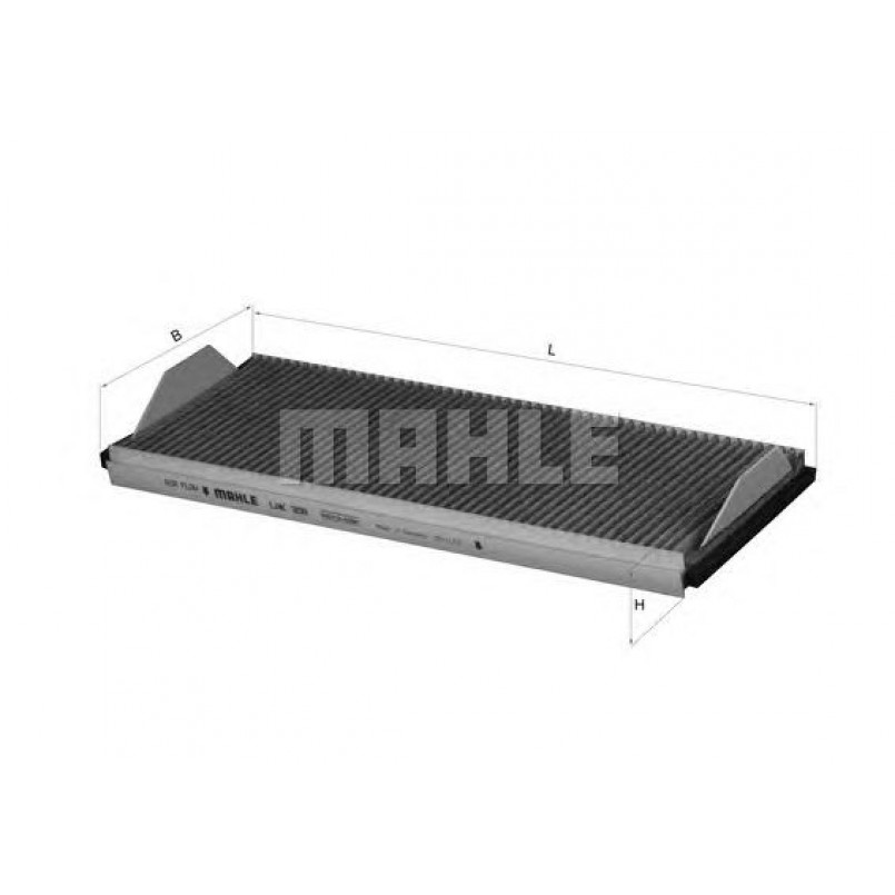 LAK358 Фільтр салону (MAHLE)