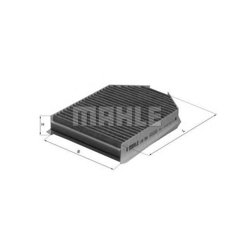 LAK364 Фільтр салону (MAHLE)