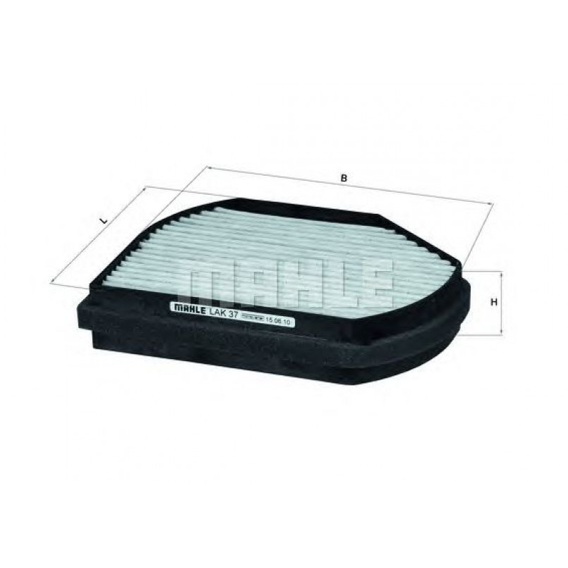 LAK37 Фільтр салону (MAHLE)