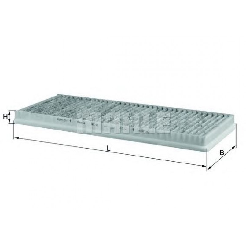 LAK45 Фільтр салону (MAHLE)