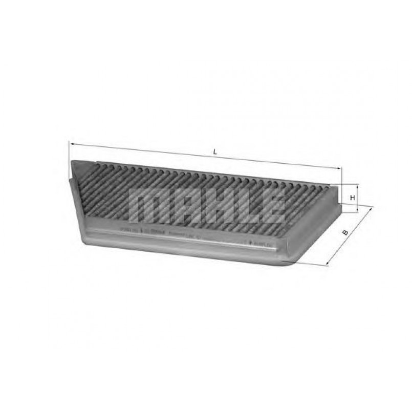 LAK57 Фільтр салону (MAHLE)