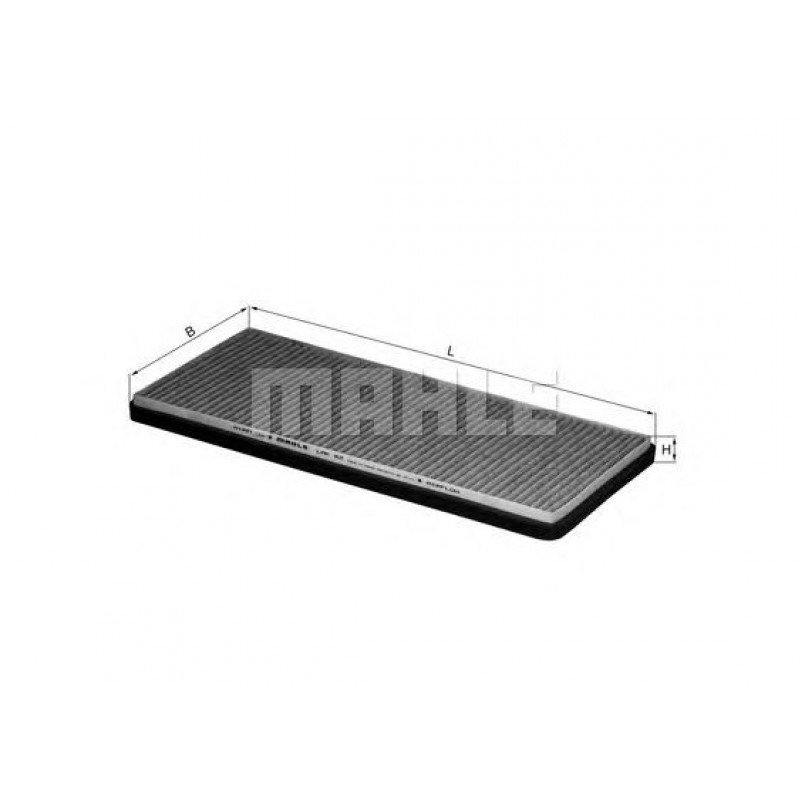 LAK62 Фільтр салону (MAHLE)