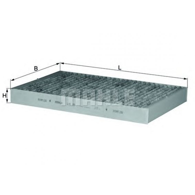 LAK93 Фільтр салону (MAHLE)