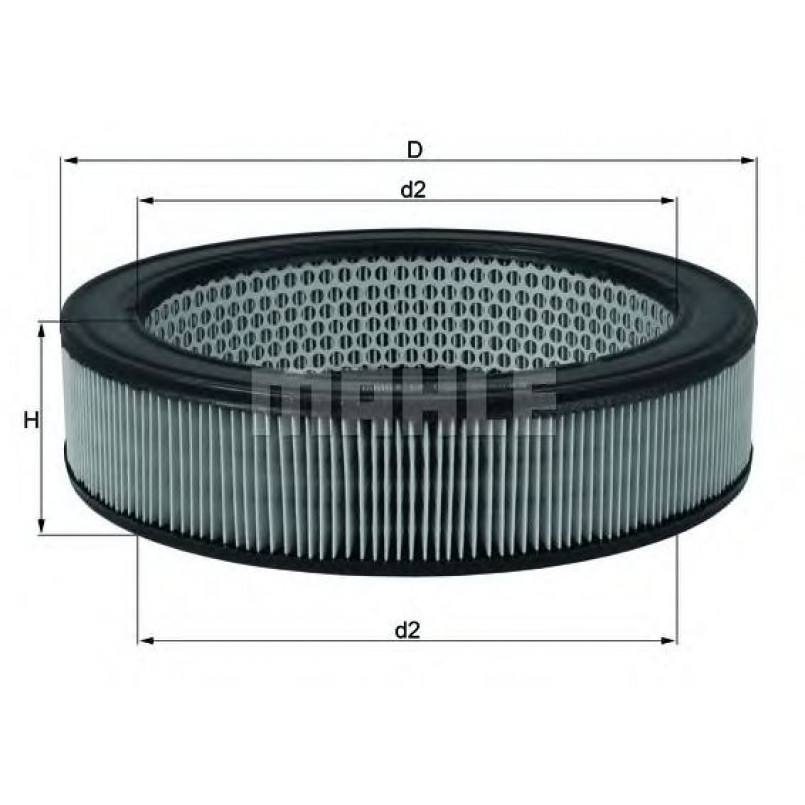 LX1 Фільтр повітря (MAHLE)