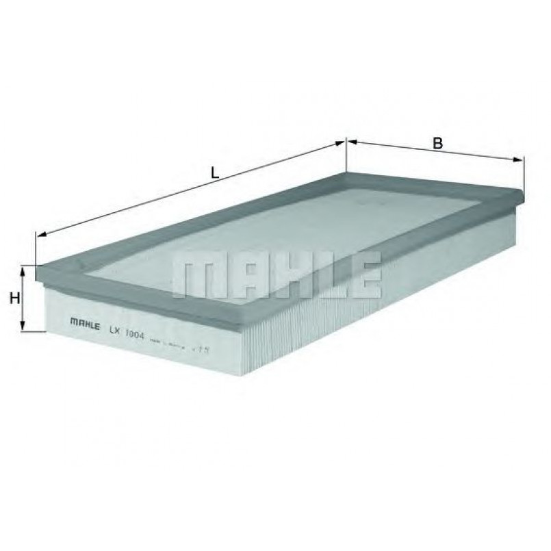 LX1004 Фільтр повітря (MAHLE)