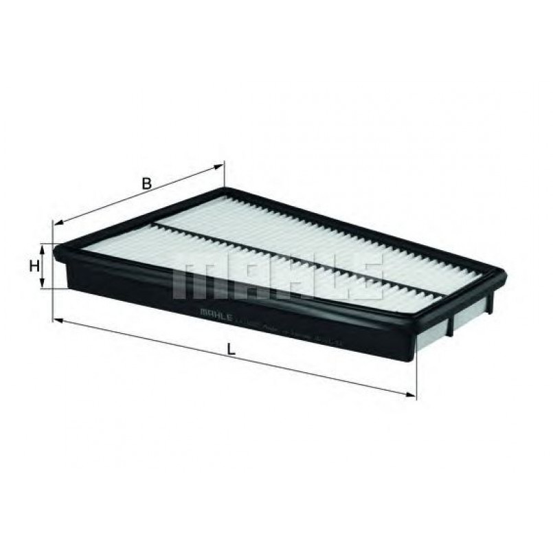 LX1022 Фільтр повітря (MAHLE)