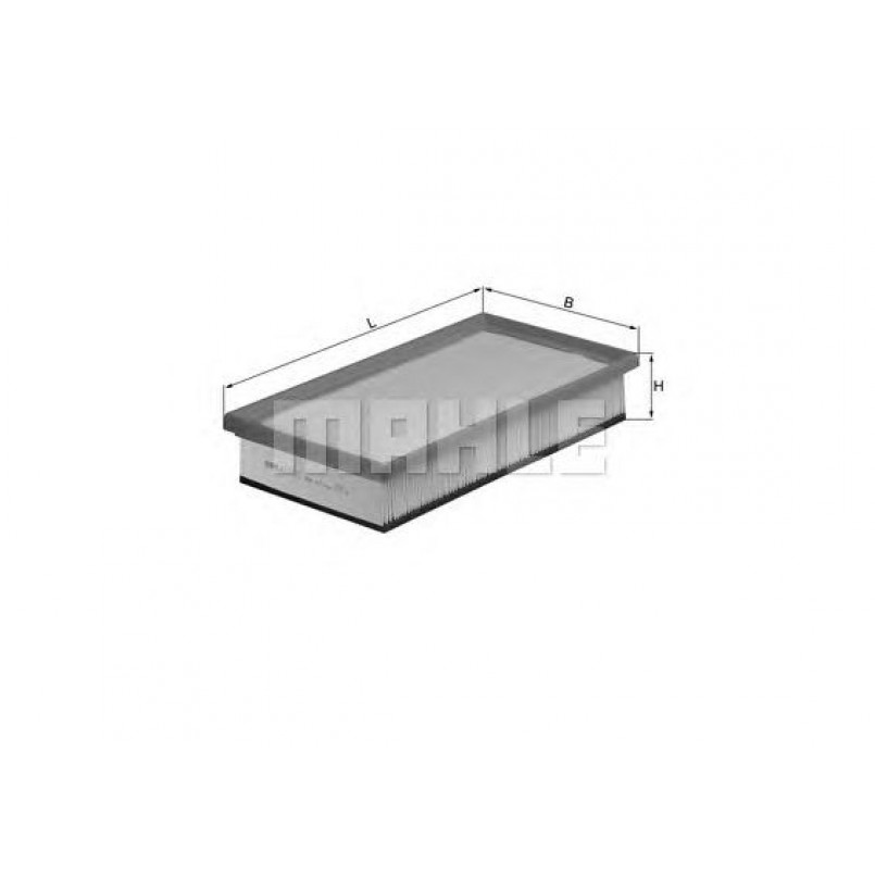 LX1027 Фільтр повітря (MAHLE)